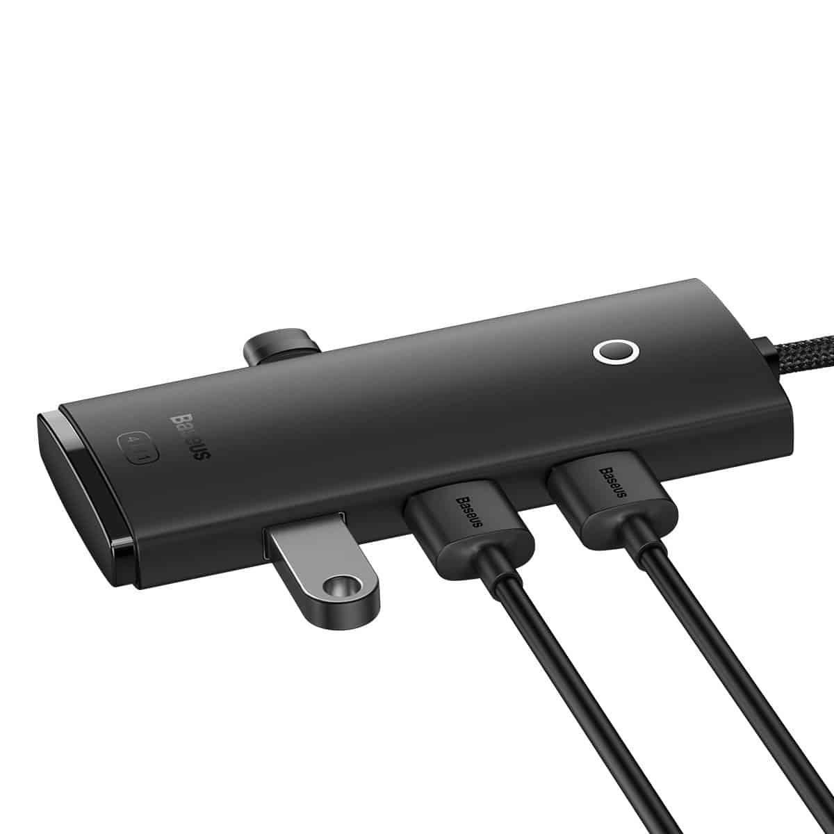 Baseus Lite Series HUB adapter USB-A to 4xUSB-A 3.0 5Gb / s Μαύρο (WKQX030101) - Image 4