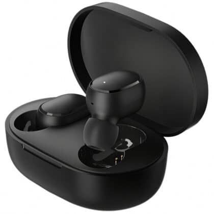 Μαύρα ασύρματα ακουστικά Xiaomi Redmi Buds Essential TWS