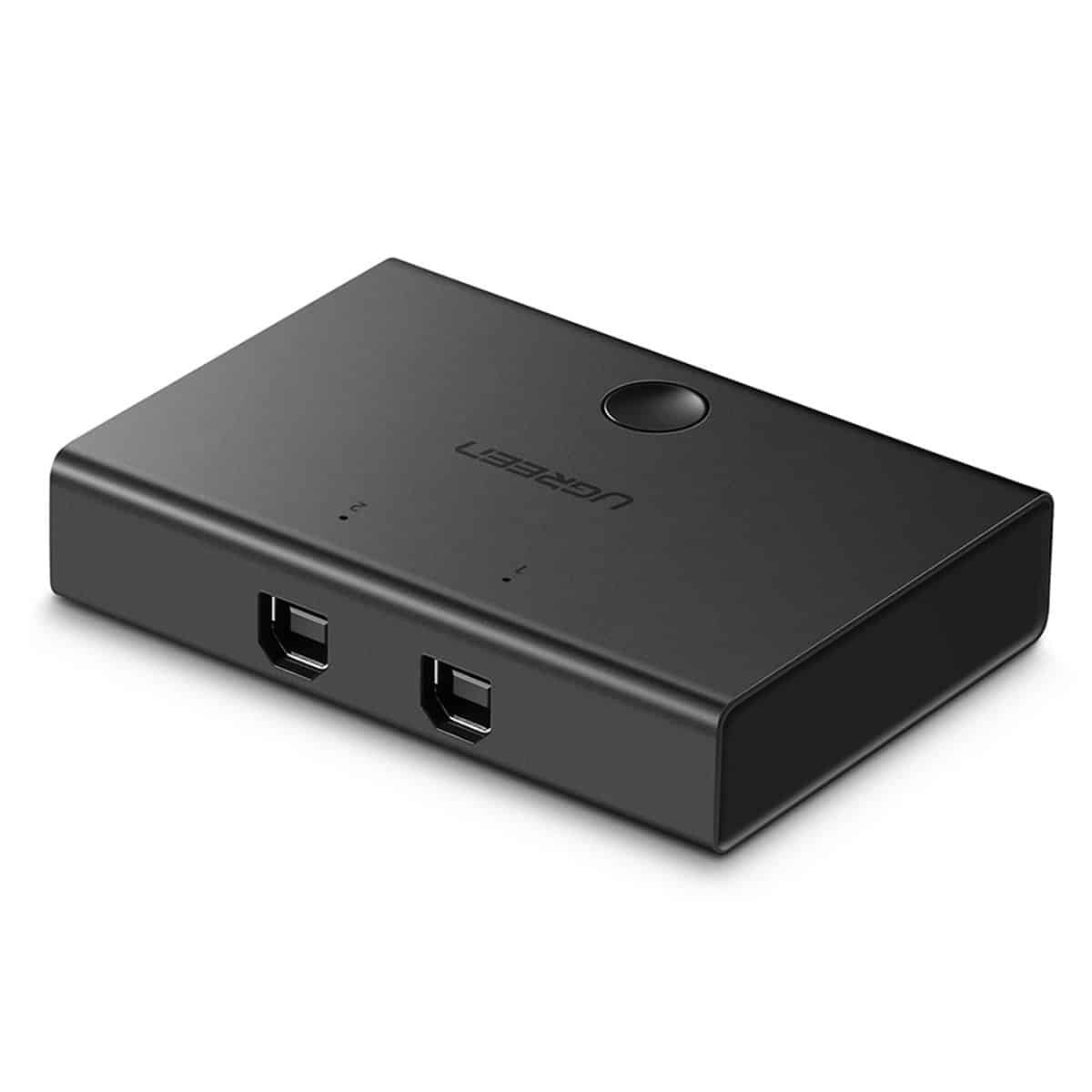 Ugreen switch switch 2xUSB-B - USB-A Μαύρο (30345) - Image 2