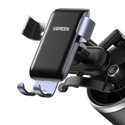 Ugreen gravitational car holder for turbine air vent Γκρί (LP274)