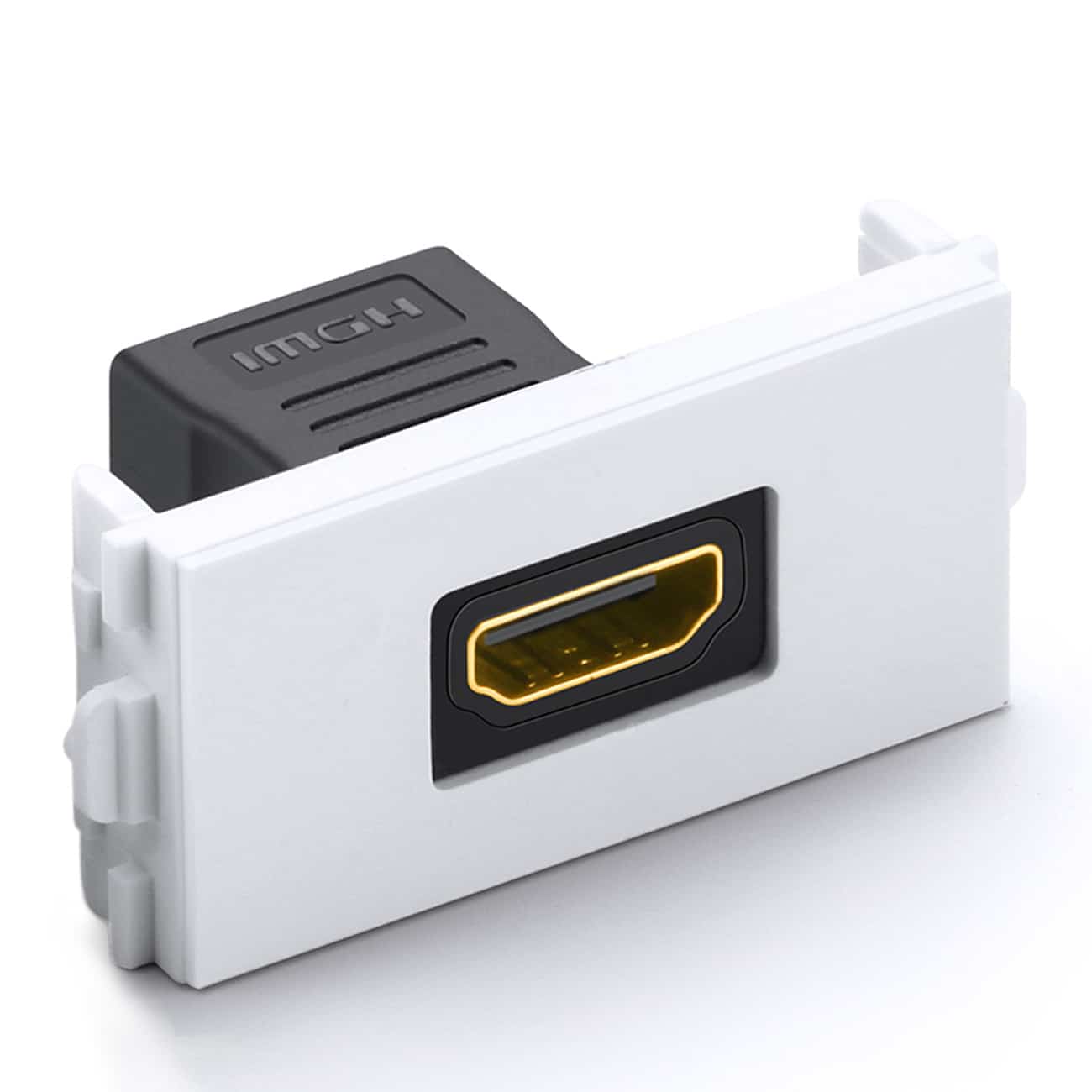Ugreen panel with HDMI connector straight Λευκό (MM113) - Image 3