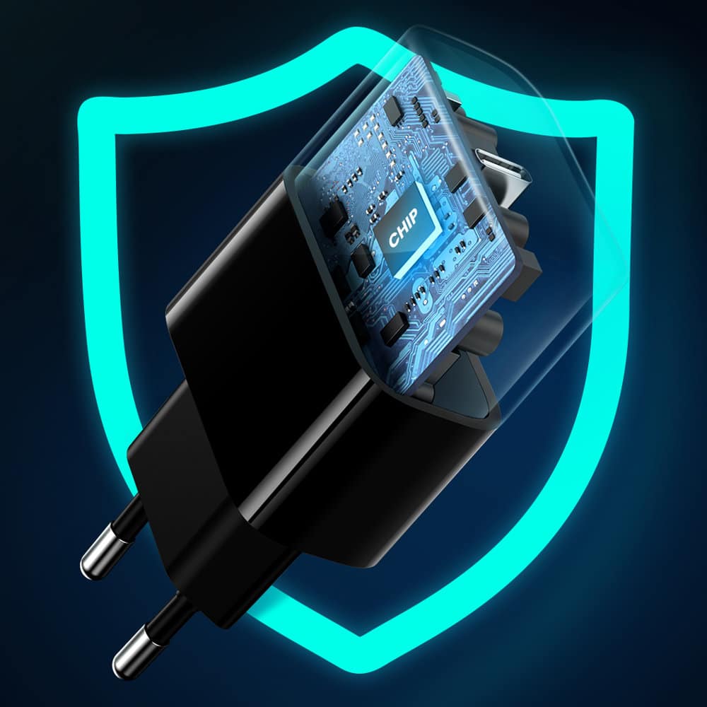 Ugreen USB wall charger Type C 20W Power Delivery Μαύρο (10191) - Image 8