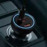 Baseus fast car charger USB / USB Type C 160W PPS Quick Charge 5 PD Γκρί (TZCCZM-0G) - Image 9