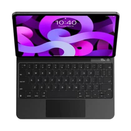 Γκρι θήκη Baseus Brilliance με ασύρματο πληκτρολόγιο Bluetooth για iPad 10 (2022)