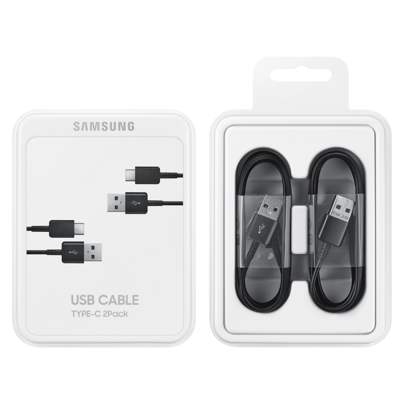 Samsung USB C cable 480Mbps 5A 1.5m (EP-DG930MBEGWW) - Μαύρο (set of 2) - Image 5