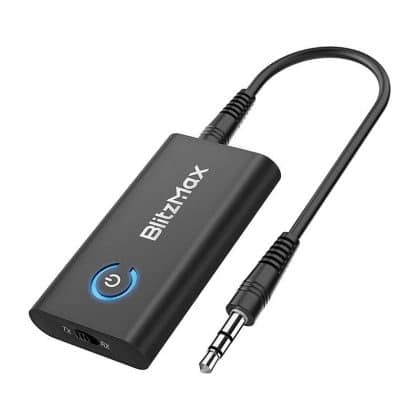 BlitzMax BT05 Bluetooth 5.2 Transmitter/Receiver, aptX