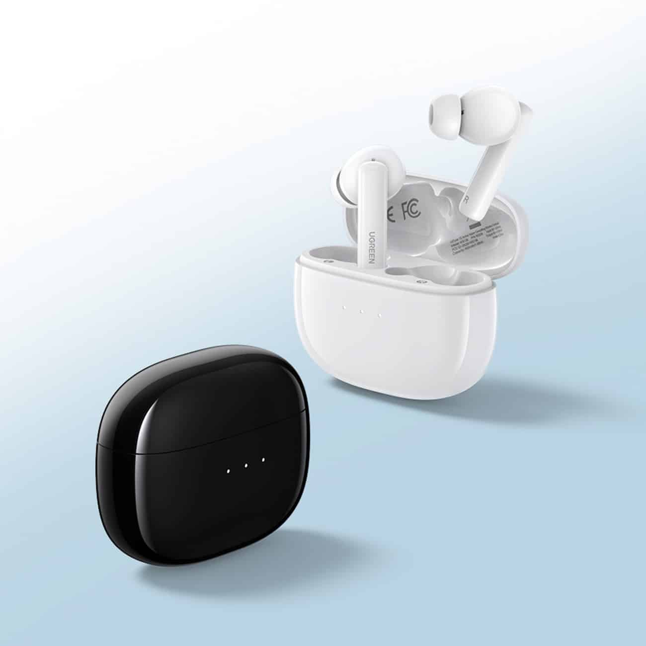 Ugreen HiTune T3 Active WS106 Wireless Bluetooth 5.2 TWS ANC Headphones - Λευκό - Image 12