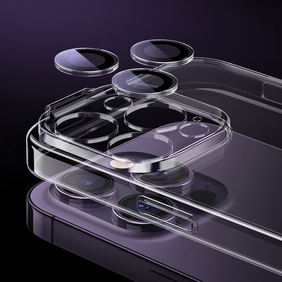 Camera Glass for iPhone 13 Pro Max / 13 Pro Baseus Camera Glass - Image 17