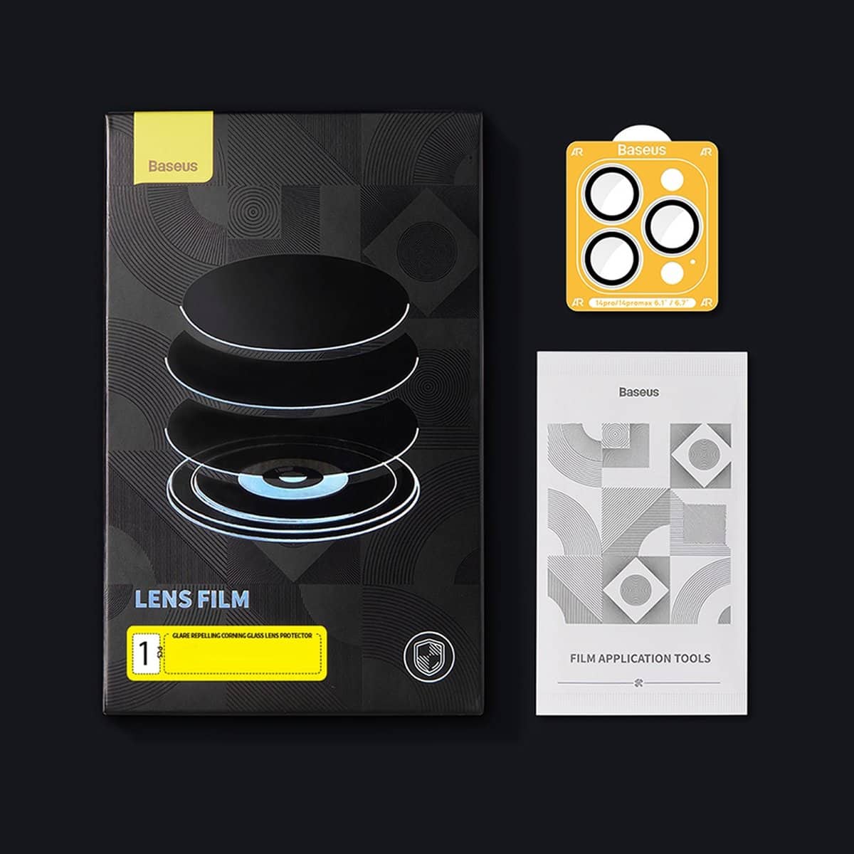 Camera Glass for iPhone 13 Pro Max / 13 Pro Baseus Camera Glass - Image 19