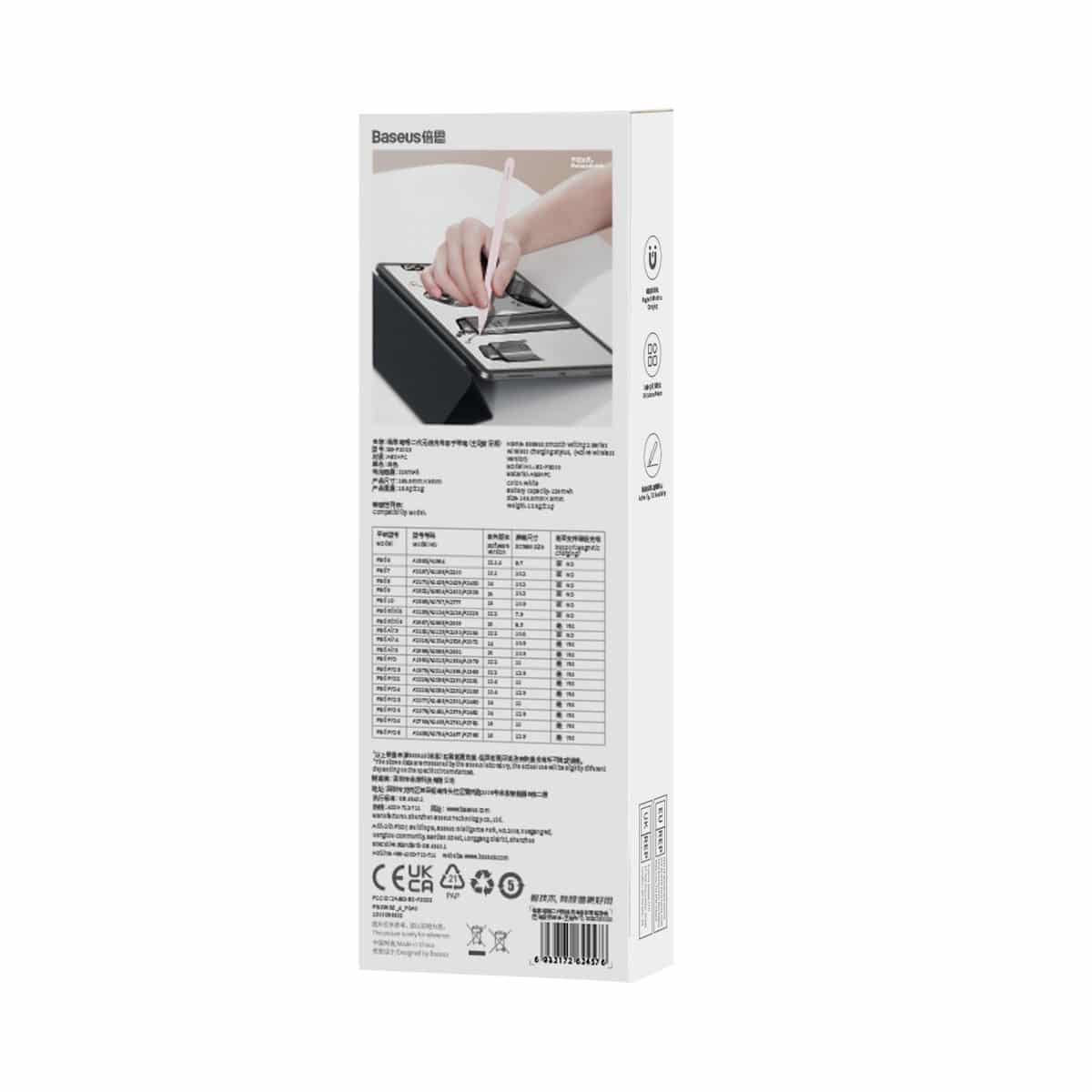 Baseus Active stylus for iPad Smooth Writing 2 (Ροζ) (SXBC060104) - Image 6