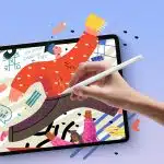 Active stylus for iPad Baseus Smooth Writing 2 SXBC060002 - white - Image 2