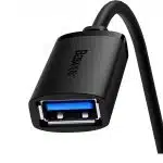 USB 3.0 extension cable 1.5m Baseus AirJoy Series - Μαύρο - Image 4