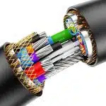 USB 3.0 extension cable 1m Baseus AirJoy Series - Μαύρο - Image 6