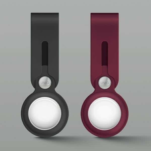 Uniq Vencer Silicone case for AirTag dark Γκρί/charcoal - Image 3