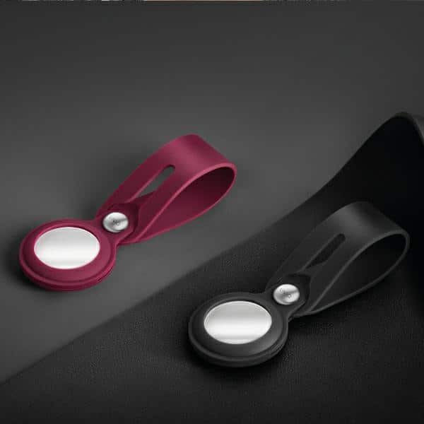 Uniq Vencer Silicone case for AirTag dark Γκρί/charcoal - Image 4