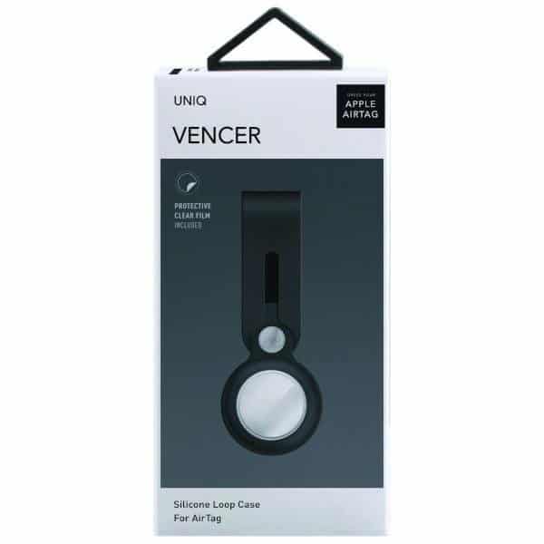 Uniq Vencer Silicone case for AirTag dark Γκρί/charcoal - Image 6