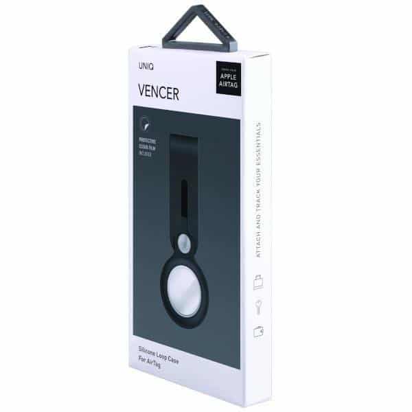 Uniq Vencer Silicone case for AirTag dark Γκρί/charcoal - Image 7