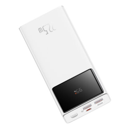 Baseus Star-Lord Powerbank 30000mAh, USB, USB-C, 22.5W (Λευκό)