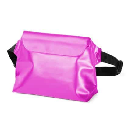 PVC waterproof pouch / waist bag (Ροζ)