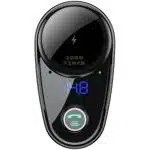 Baseus S-06 Bluetooth/USB car FM transmitter (Overseas Edition) - Μαύρο - Image 2