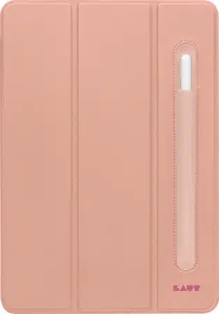 LAUT Huex Folio - protective case with holder for Apple Pencil for iPad 10.9" 10G (rose)