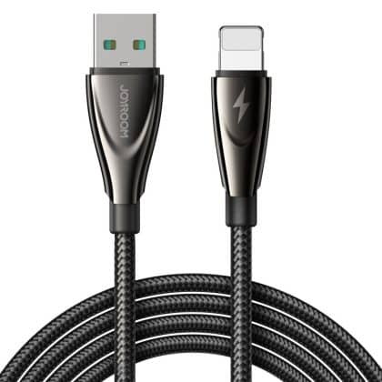 Joyroom Pioneer Series SA31-AL3 USB-A / Lightning 3A Καλώδιο 1.2m - Μαύρο