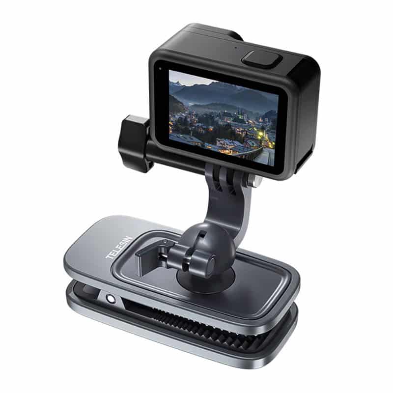Backpack clip mount Telesin for sports cameras (GP-JFM-009) - Image 7