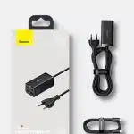 Baseus GaN3 Pro fast universal GaN charger 2 x USB Type C / 2x USB 100W PD3.0, QC4.0 +, AFC Μαύρο (CCGP000101) - Image 5