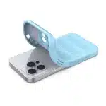 Magic Shield Case for iPhone 13 Pro Max flexible armored cover light blue - Image 4