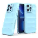 Magic Shield Case for iPhone 13 Pro Max flexible armored cover light blue - Image 7