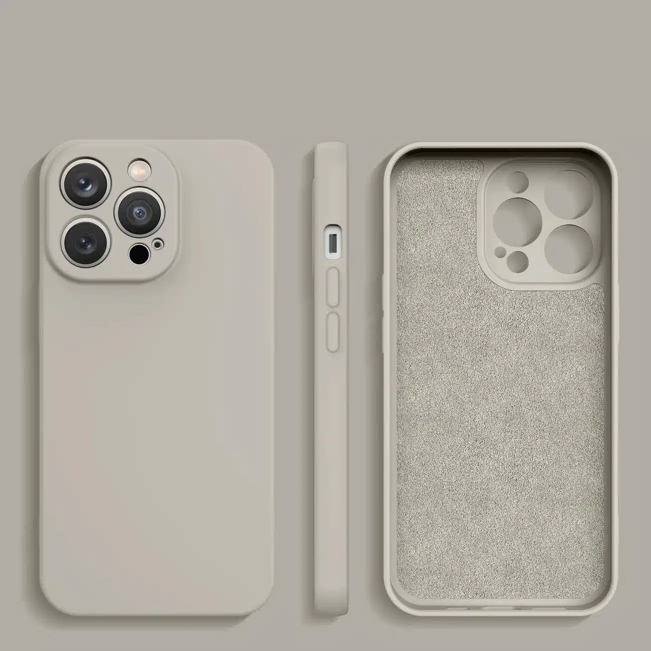 OEM Σειρά: Θήκη σιλικόνης - θήκη για Apple iPhone 14 Plus - Μπεζ - Image 2