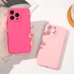 Θήκη σιλικόνης για iPhone 13 Pro Max κάλυμμα σιλικόνης ανοιχτό μωβ - Image 11