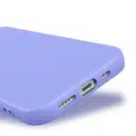 Θήκη σιλικόνης για iPhone 13 Pro Max κάλυμμα σιλικόνης ανοιχτό μωβ - Image 6