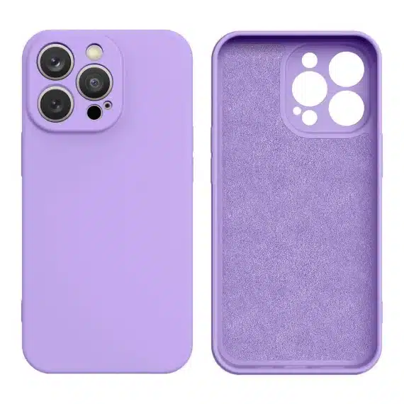 Silicone case for Samsung Galaxy S23+ silicone cover purple