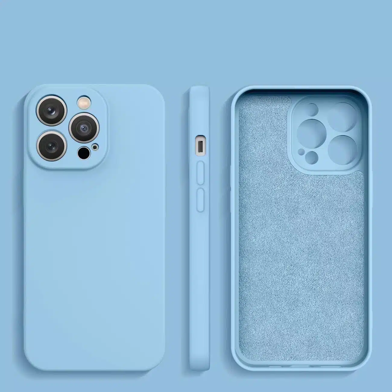 OEM Σειρά: Θήκη σιλικόνης - θήκη για Samsung Galaxy A34 - Μπλε - Image 2