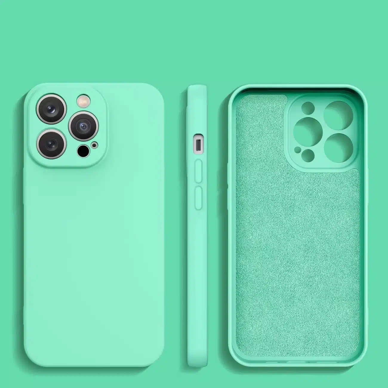 OEM Σειρά: Θήκη σιλικόνης - θήκη για Samsung Galaxy A34 - Πράσινο - Image 2
