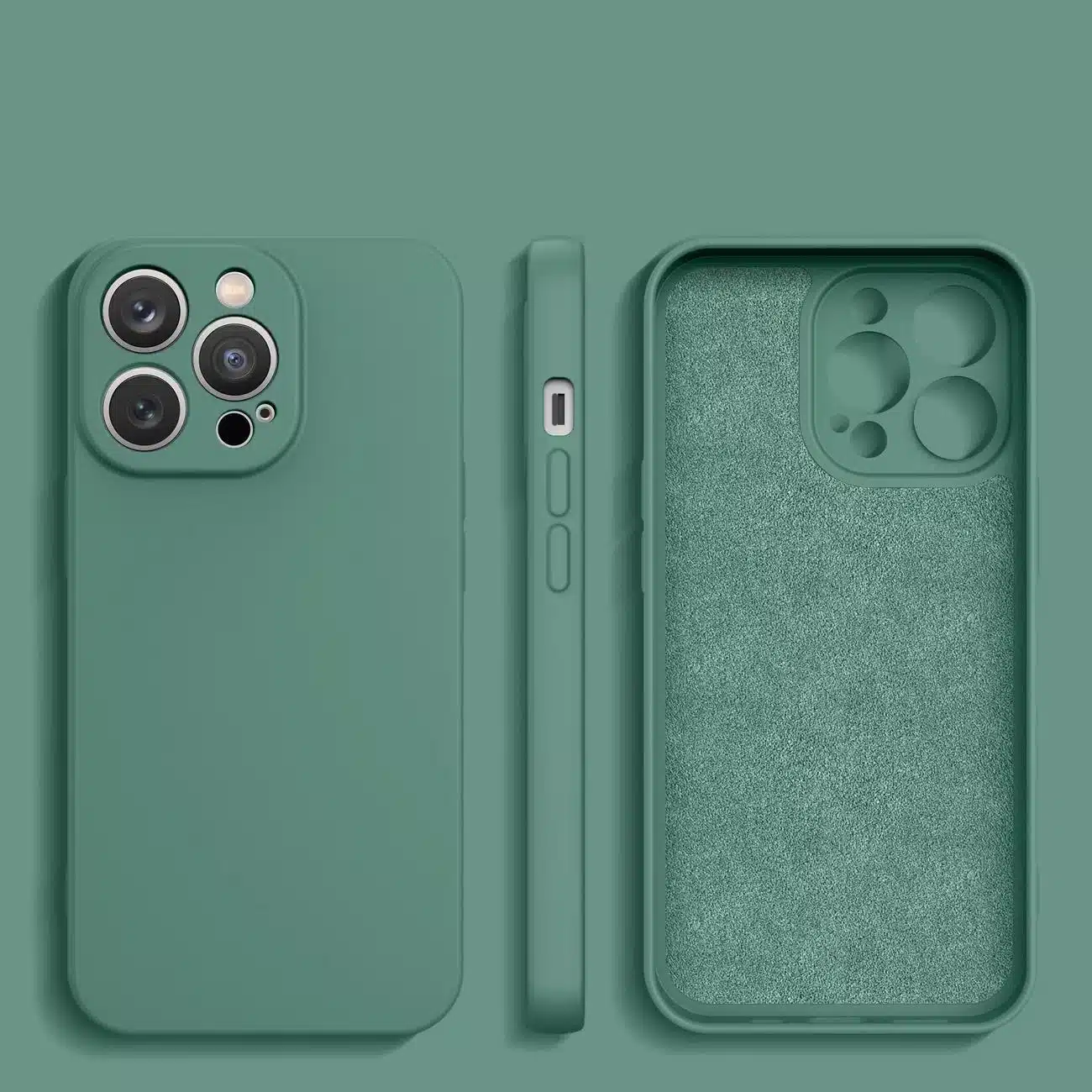 OEM Σειρά: Θήκη σιλικόνης - θήκη για Samsung Galaxy A14 / 5G - Πράσινο - Image 2