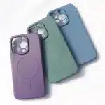 Θήκη Σιλικόνης Συμβατή με MagSafe για iPhone 15 Pro - Μωβ - Image 3