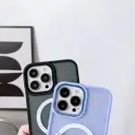Magnetic Color Matte Case for iPhone 15 Plus - green - Image 3