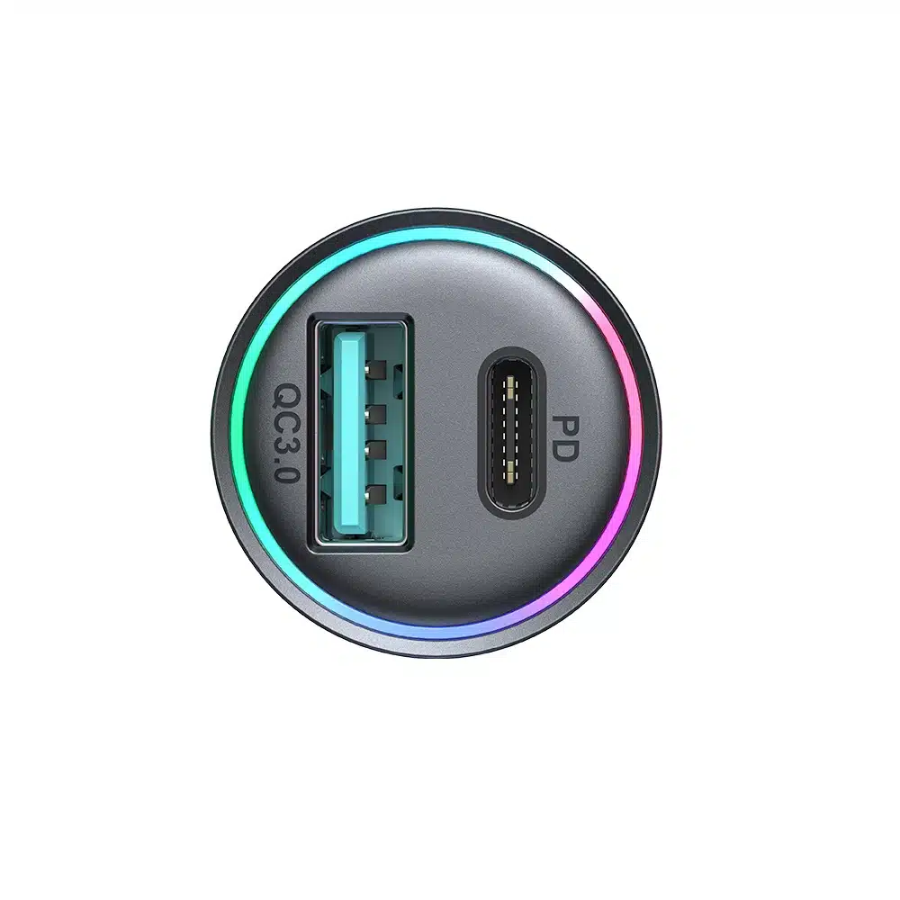 Joyroom JR-CCN04 60W USB-A USB-C mini charger - Μαύρο - Image 4