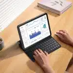 Baseus Brilliance Series keyboard case for iPad Pro 12.9'' (2022/2021/2020/2019) + USB-C cable - Μαύρο - Image 9