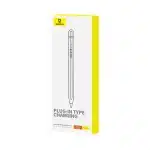 Baseus Smooth Writing 2 stylus with active tip for iPad + USB-A - Lightning cable and replaceable tip - Λευκό - Image 6