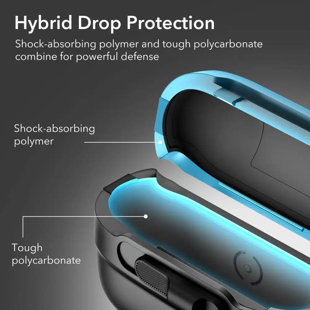 ESR Pulse Halolock Case with MagSafe for Apple AirPods Pro 1/2 - Μαύρο - Image 5