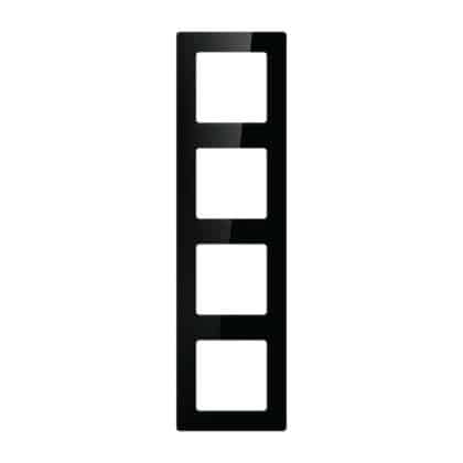 Quadruple frame socket Avatto N-TS10-Frame-B4 (Μαύρο)