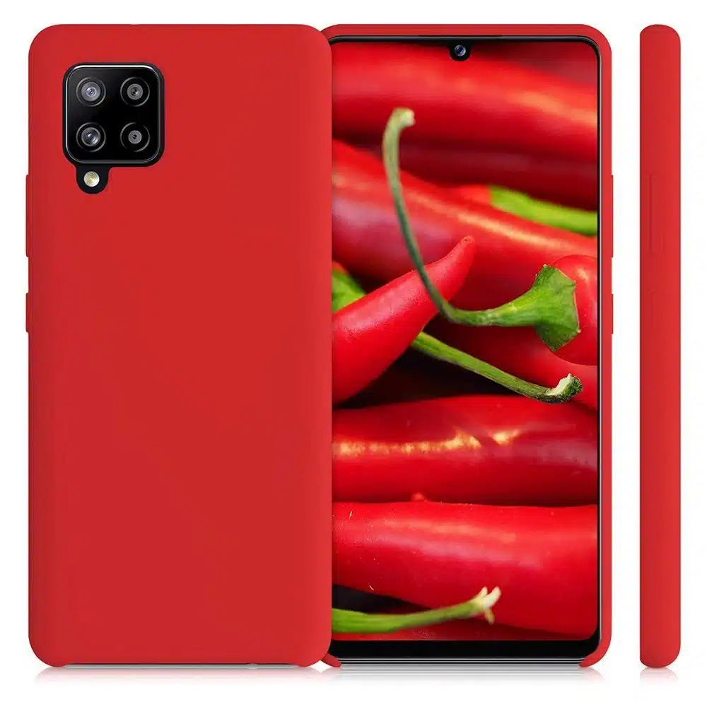 OEM Σιλικόνης - θήκη για Samsung Galaxy A42 5G - Κόκκινο - Image 2