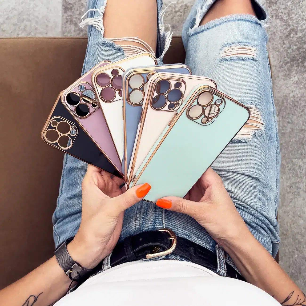 Hurtel Lighting Color Case - θήκη για Apple iPhone 12 Pro - Πολύχρωμο - Image 8