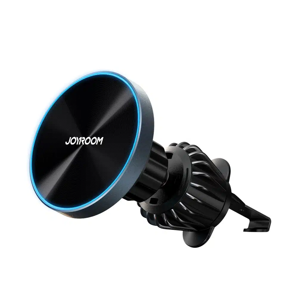 Joyroom magnetic car holder 15W wireless charger for air vent (Μαύρο) (JR-ZS240) - Image 3