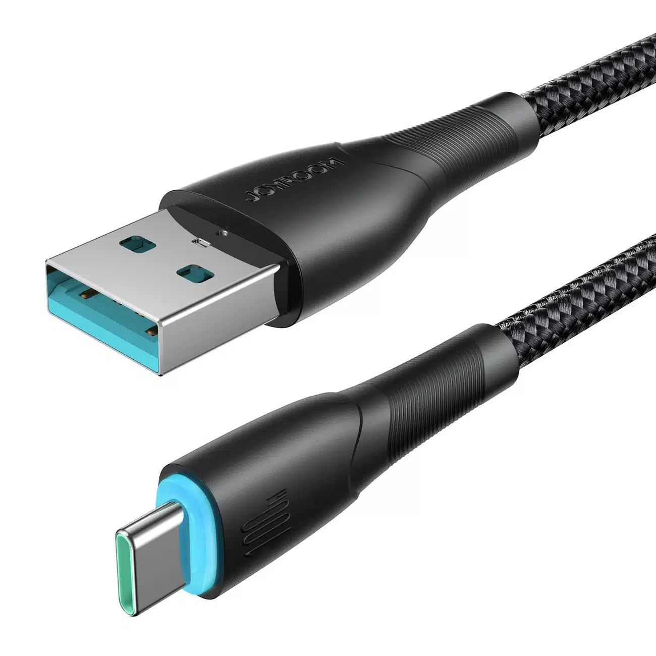 Joyroom cable Starry series 100W USB-A / USB-C 1m (Μαύρο) (SA32-AC6) - Image 4