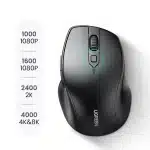 Ugreen ergonomic wireless mouse MU101 Bluetooth / 2.4 GHz (Μπλέ) - Image 3