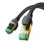 Baseus fast network cable RJ-45 cat.8 40Gbps 5m braided - Μαύρο - Image 9